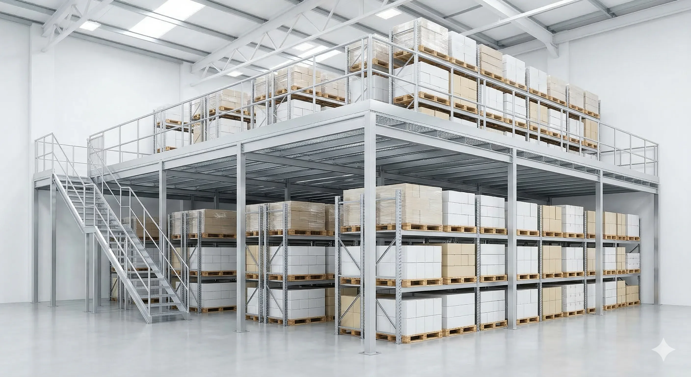 Mezzanines available from RVA Racking in Richmond VA